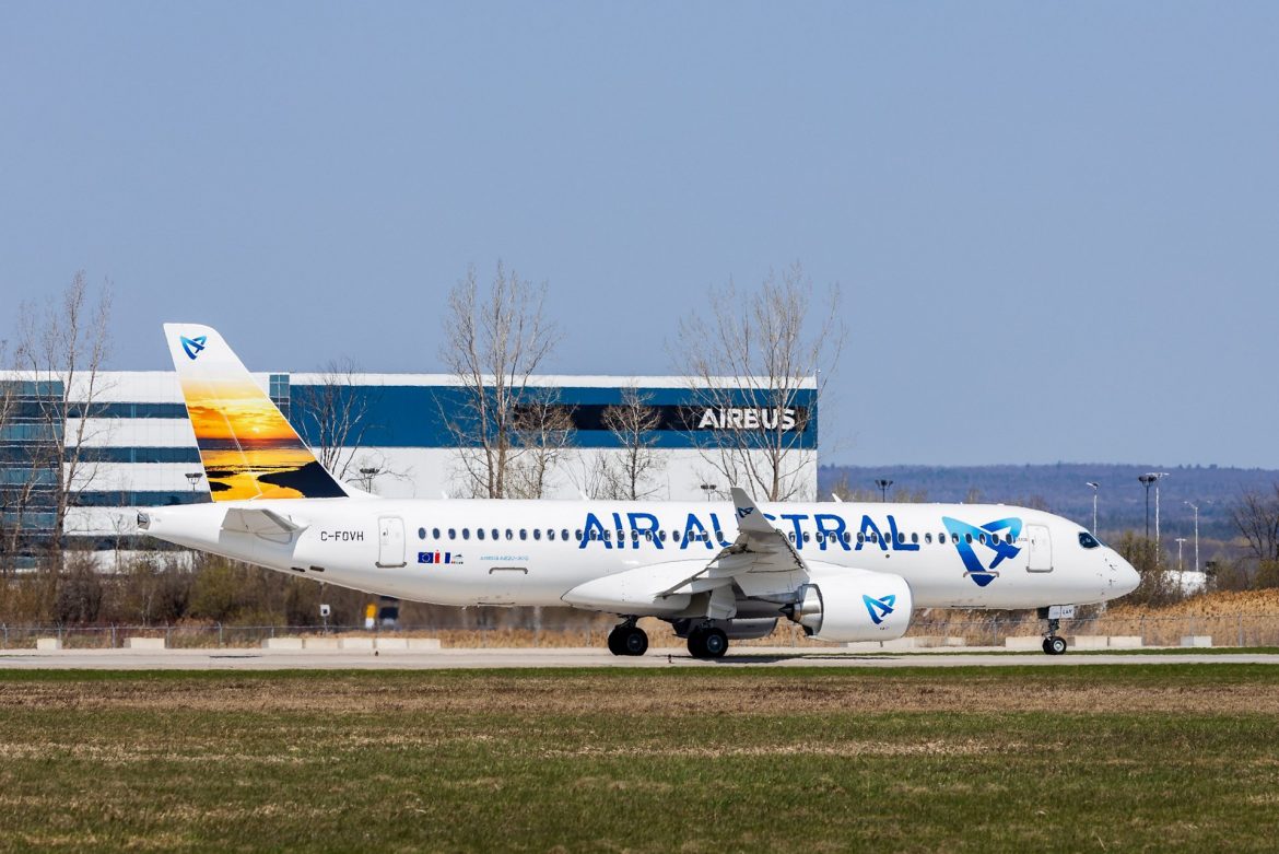 Indian Ocean based Air Austral becomes first French A220 operator