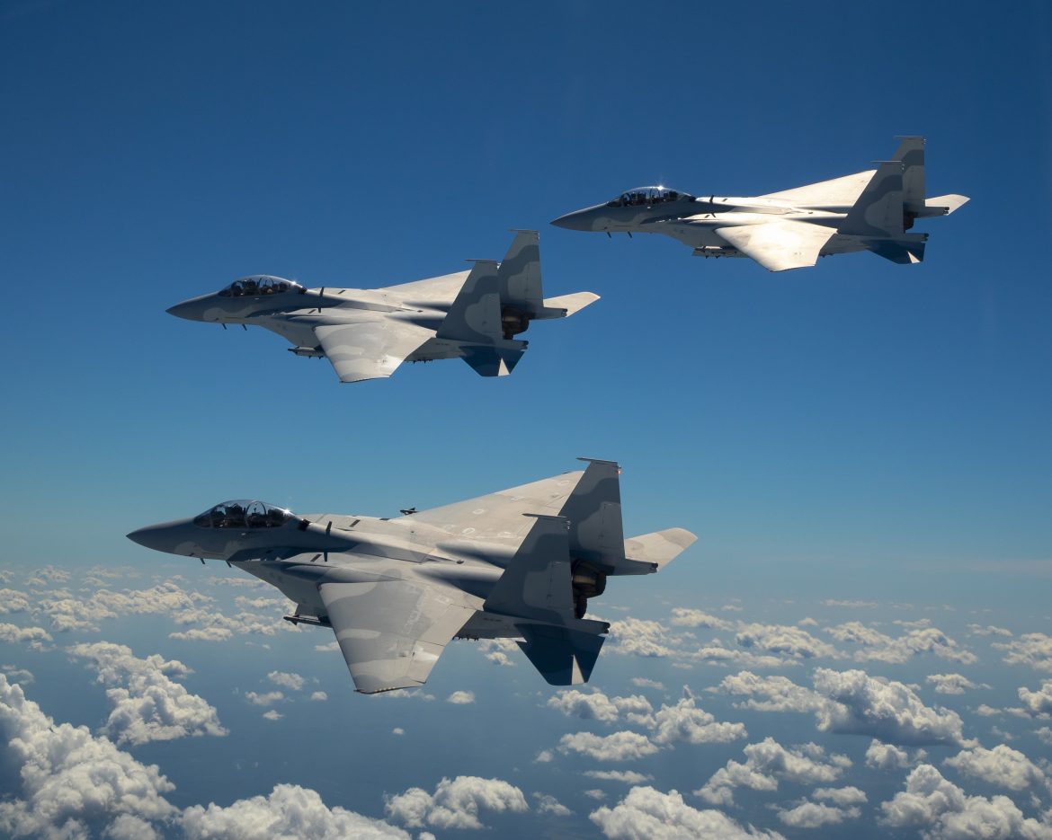 Boeing Unveils F-15 Qatar Advanced Jets