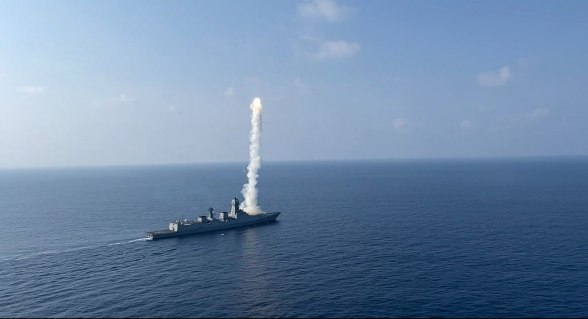 Indian Navy Successfully Fires extended Range Brahmos Land Attack Missile
