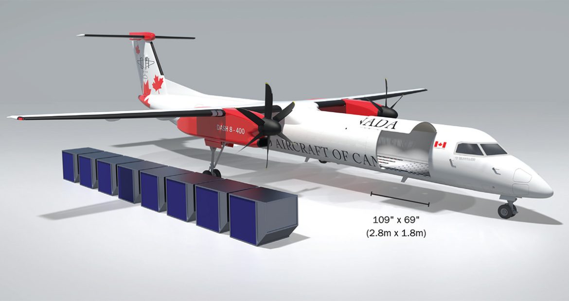 De Havilland Canada introduces cargo conversion solutions for Dash 8-400