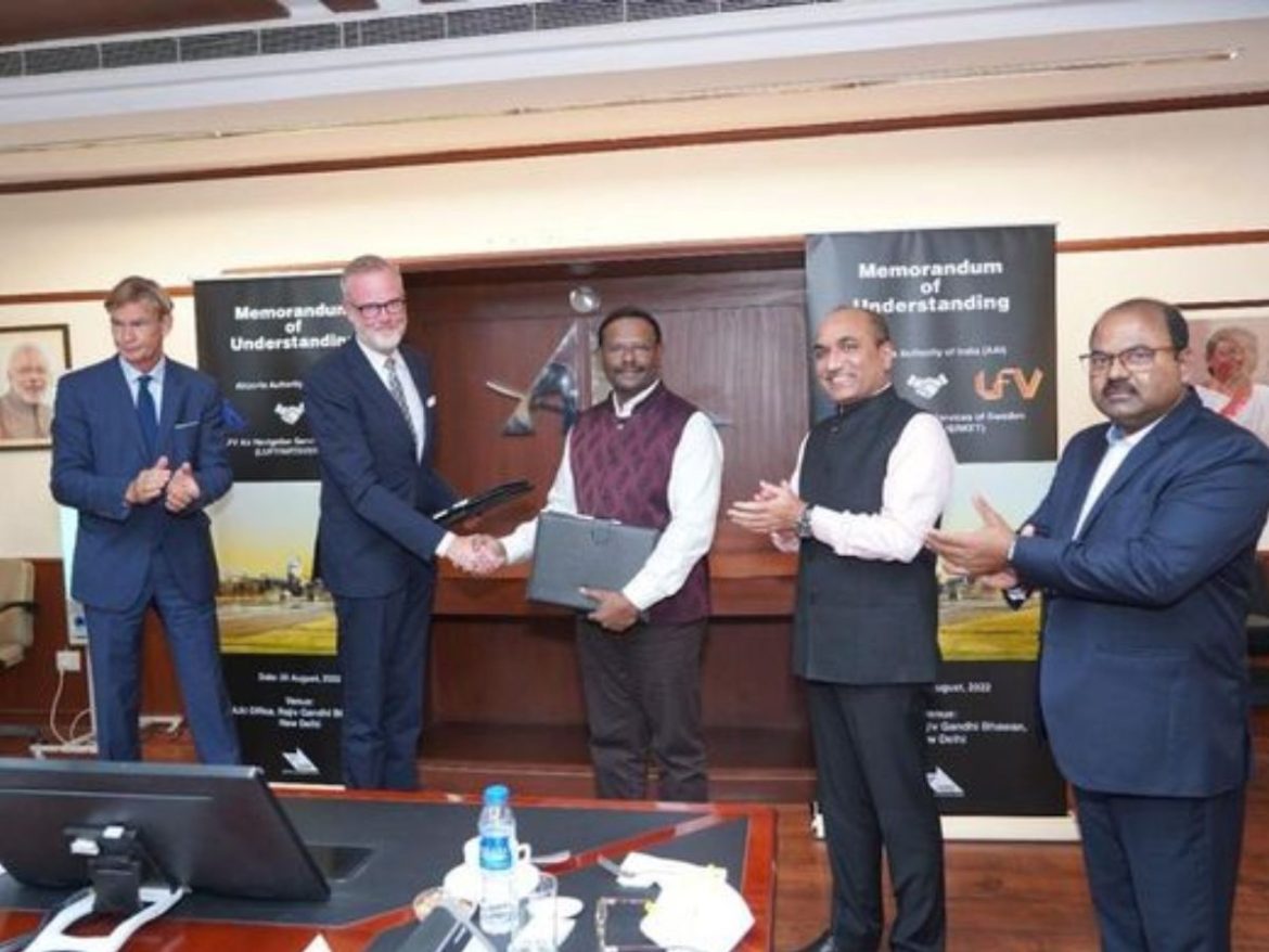 AAI signs MoU with Sweden to facilitate smart and sustainable aviation technology collaboration