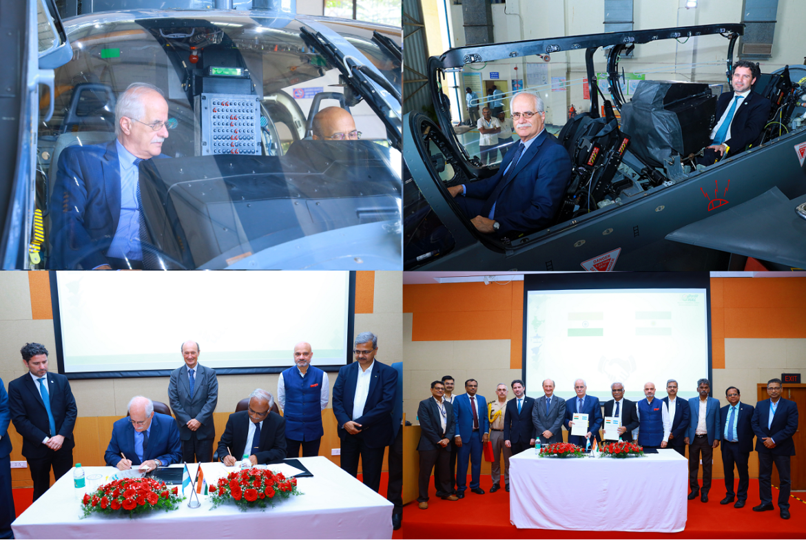 Argentinian Defence Minister Visits HAL. LoI Signed on Co-operation for Light and Medium Utility Helicopters for the Armed Forces of Argentina