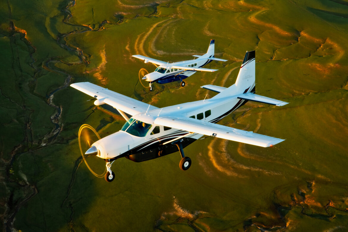 Textron Aviation Announces Latest Garmin Avionics Software for 2024 Cessna Caravan Family