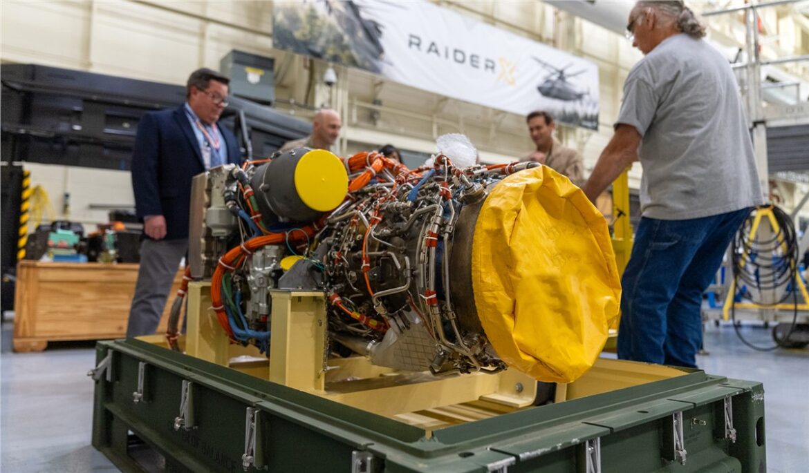 Sikorsky's RAIDER X Team Begins Installation Process of US Army's Improved Turbine Engine