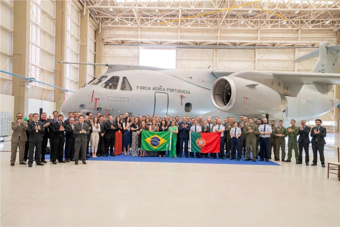 1st KC-390 Millennium in NATO Configuration Enters Into Service With the Portuguese AF