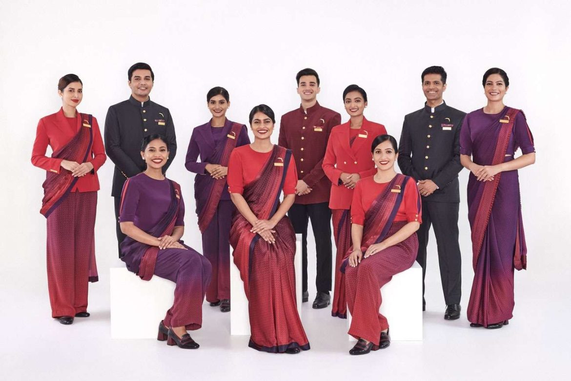 AIR INDIA UNVEILS FASHION-FORWARD CREW UNIFORMS TO MARK THE ARRIVAL OF A NEW ERA IN INFLIGHT COUTURE