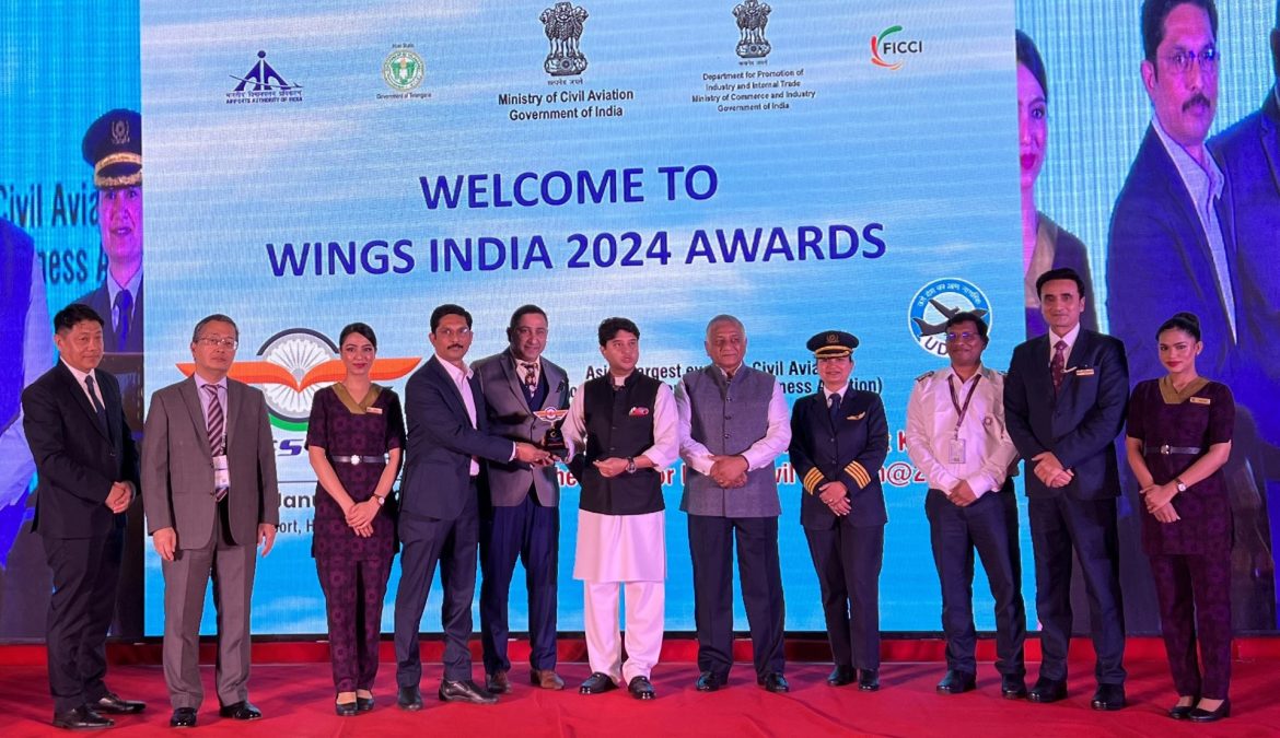 Vistara wins ‘Best Airline of the Year’ at Wings India 2024