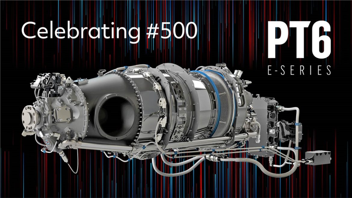 P&WC Marks 500th Pt6 E-series Engine Milestone and More Than 200,000 Hours of Flight