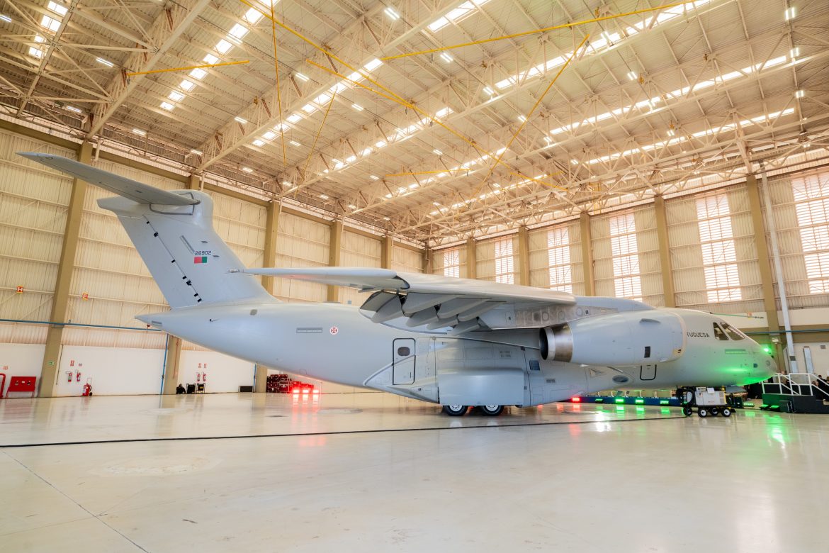 Embraer delivers the second KC-390 Millennium aircraft to the Portuguese Air Force