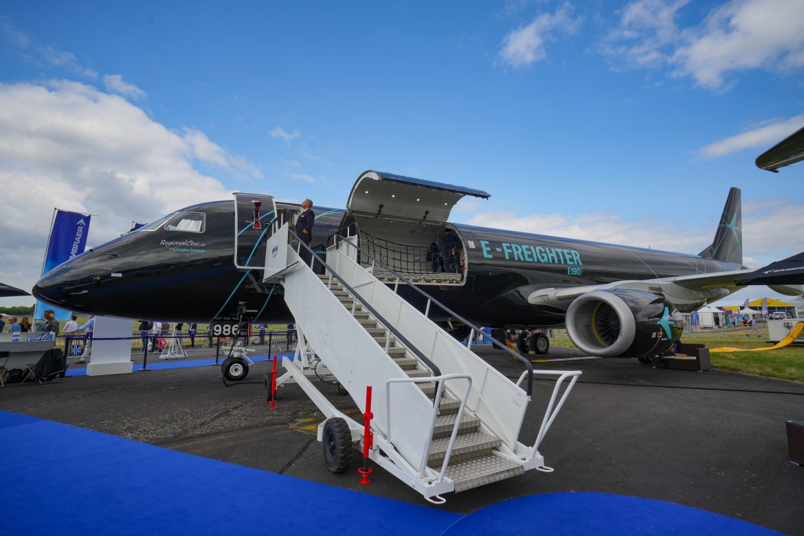 Embraer’s New E-Freighter Secures Type Certification