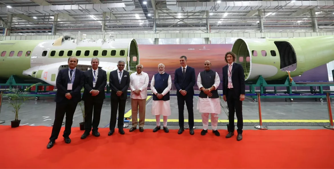 Tata Advanced Systems and Airbus inaugurate C295 Final Assembly Line in Vadodara, India
