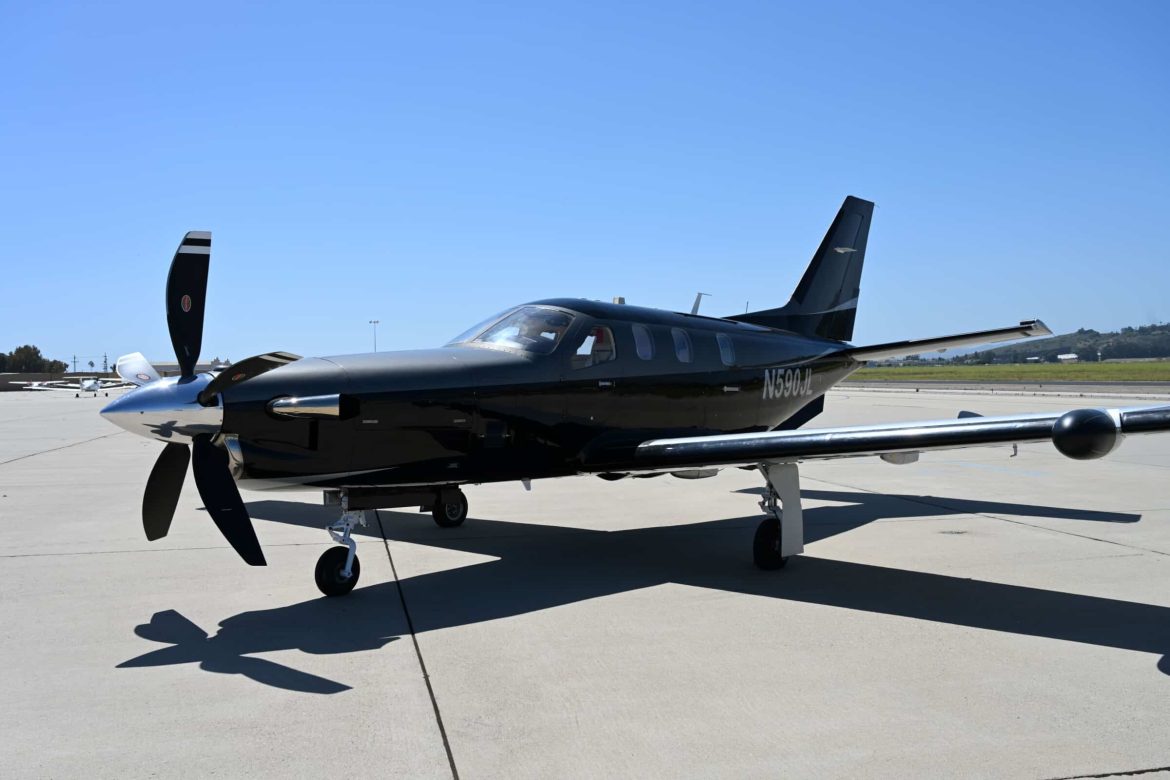 Blackhawk Begins Flight Testing for the XP66D on the TBM 700 Series