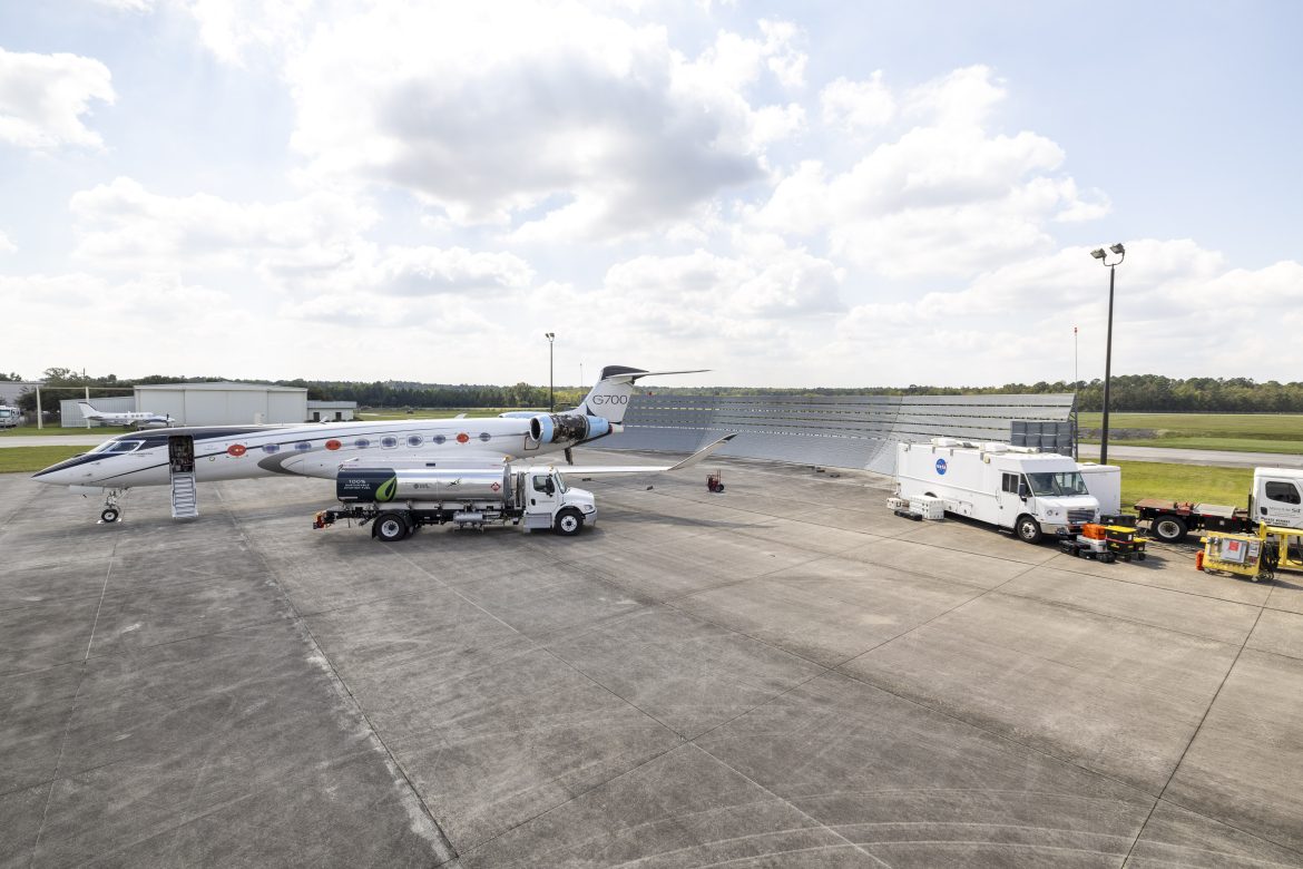 Gulfstream Completes Emissions Testing of Sustainable Aviation Fuel with Zero Sulfur