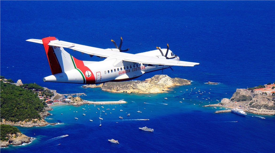 The Italian Coast Guard Adds an ATR42 Maritime Patrol to its Fleet