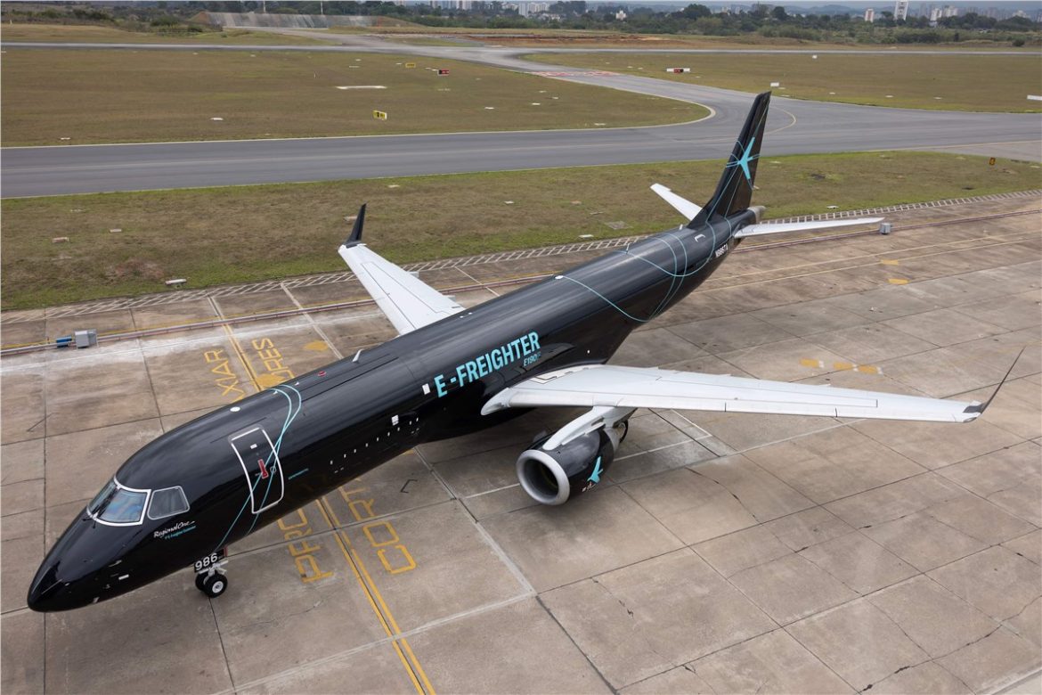 Embraer's E-Freighter Earns Triple Certification