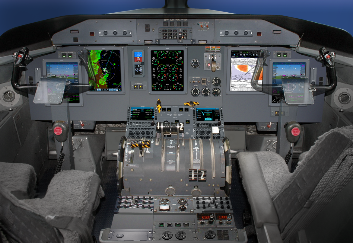 De Havilland Canada selects Universal Avionics InSight display system for Dash 8 Cockpit Upgrade
