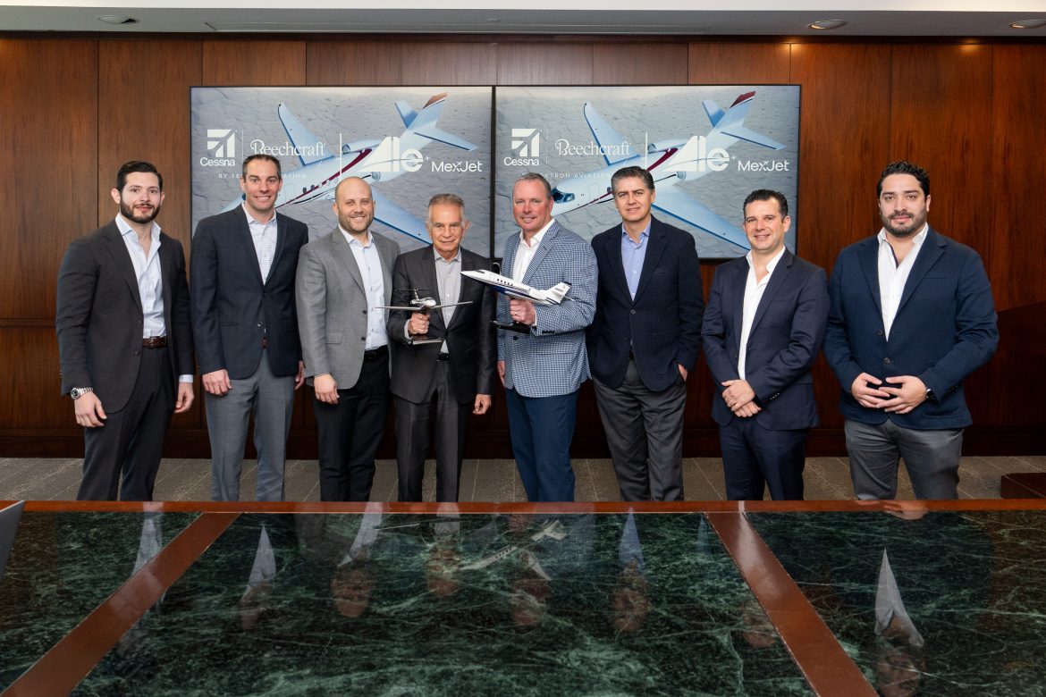TEXTRON AVIATION ANNOUNCES FLEET ORDER FOR UP TO 12 CESSNA CITATION BUSINESS JETS FROM AEROLINEAS EJECUTIVAS
