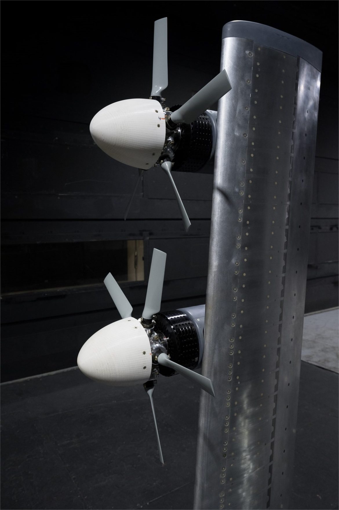 NASA Uses Wind Tunnel to Test Advanced Air Mobility Aircraft Wing