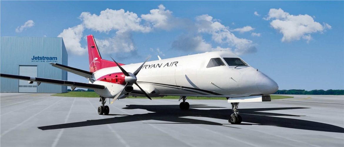 Jetstream Aviation Capital, Ryan Air, Saab 340B(F), cargo aircraft, regional leasing, Anchorage Alaska, Western Alaska, Part 135, aircraft portfolio,